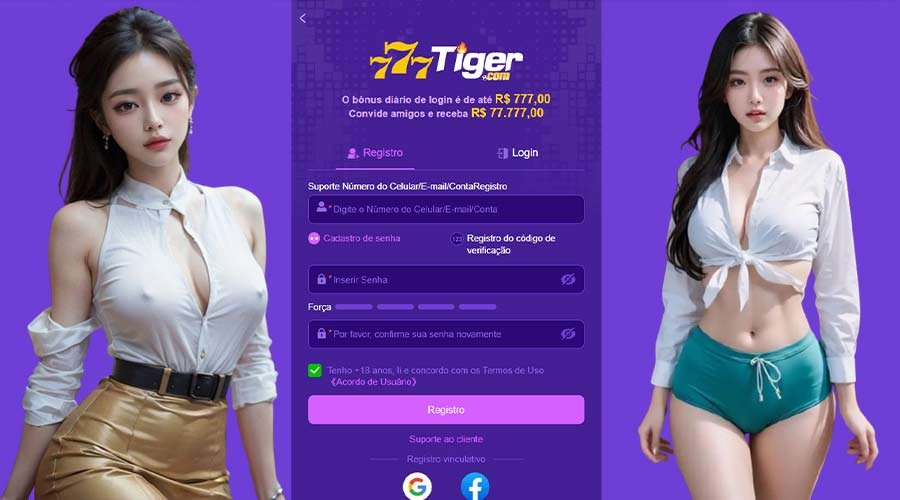 Como Fazer o Cadastro no 777Tiger.net